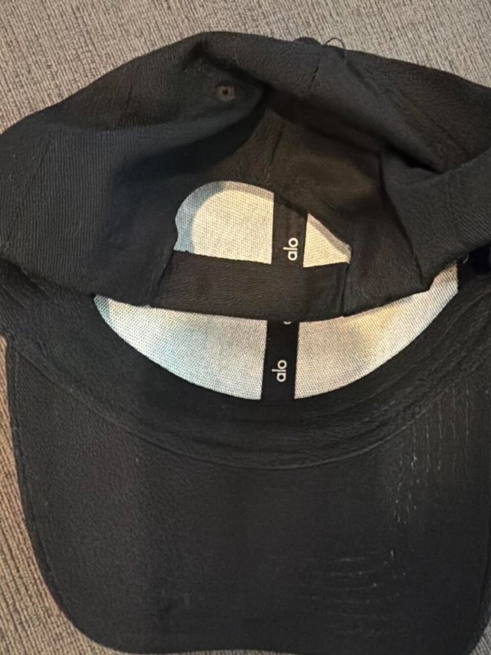 Alo Yoga Black Off-Duty Baseball Cap - Picture 2 of 2